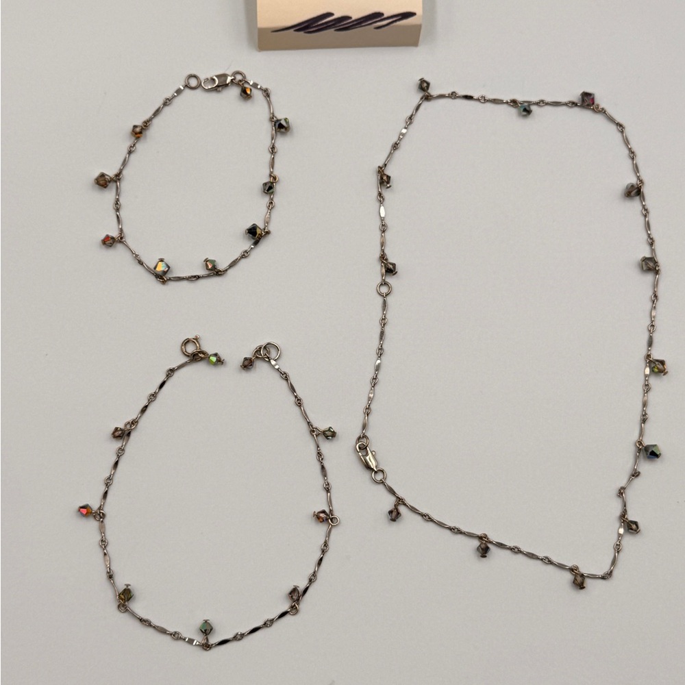 Delicate Beaded Jewelry Set